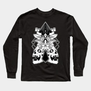 two skulls Long Sleeve T-Shirt